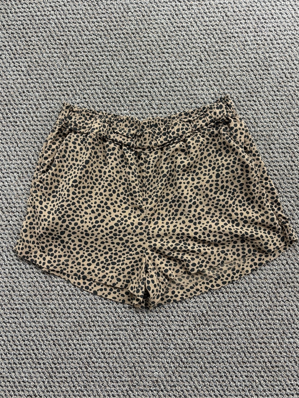 Aerie Leopard Print Shorts Size M EUC